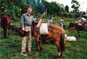 Gene Savoy on the second Gran Vilaya expedition circa 1989