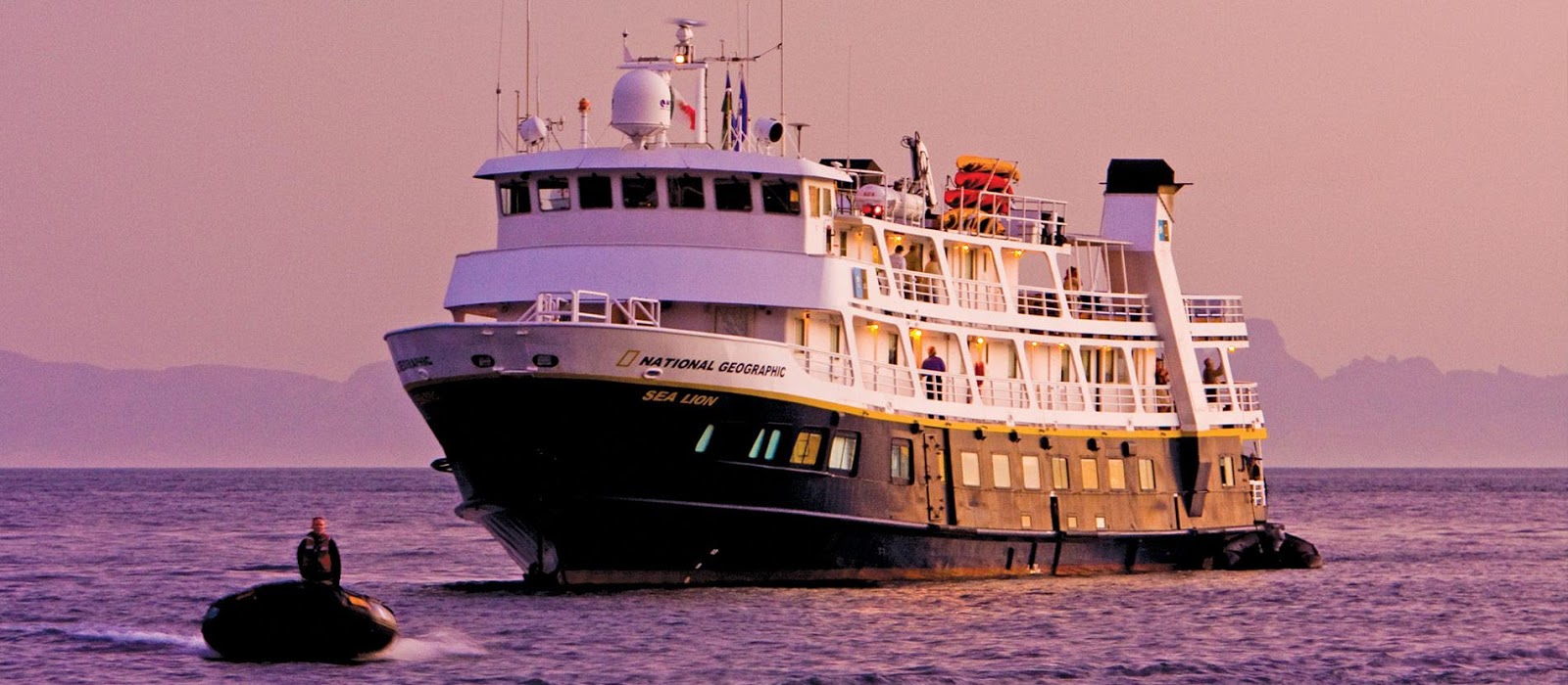 national geo sea lion ship